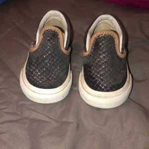 Snake skin toddler vans